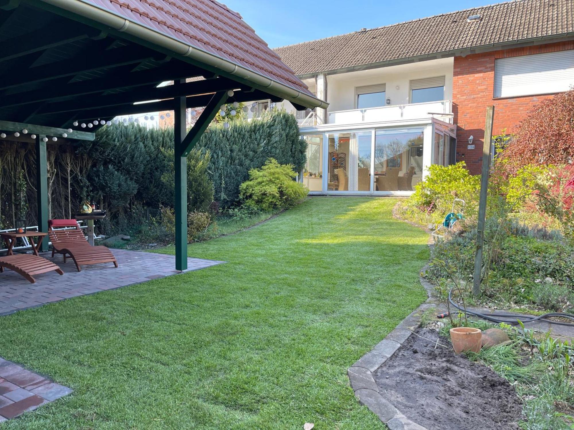 Ferienwohnung Zur Heide ライネ エクステリア 写真
