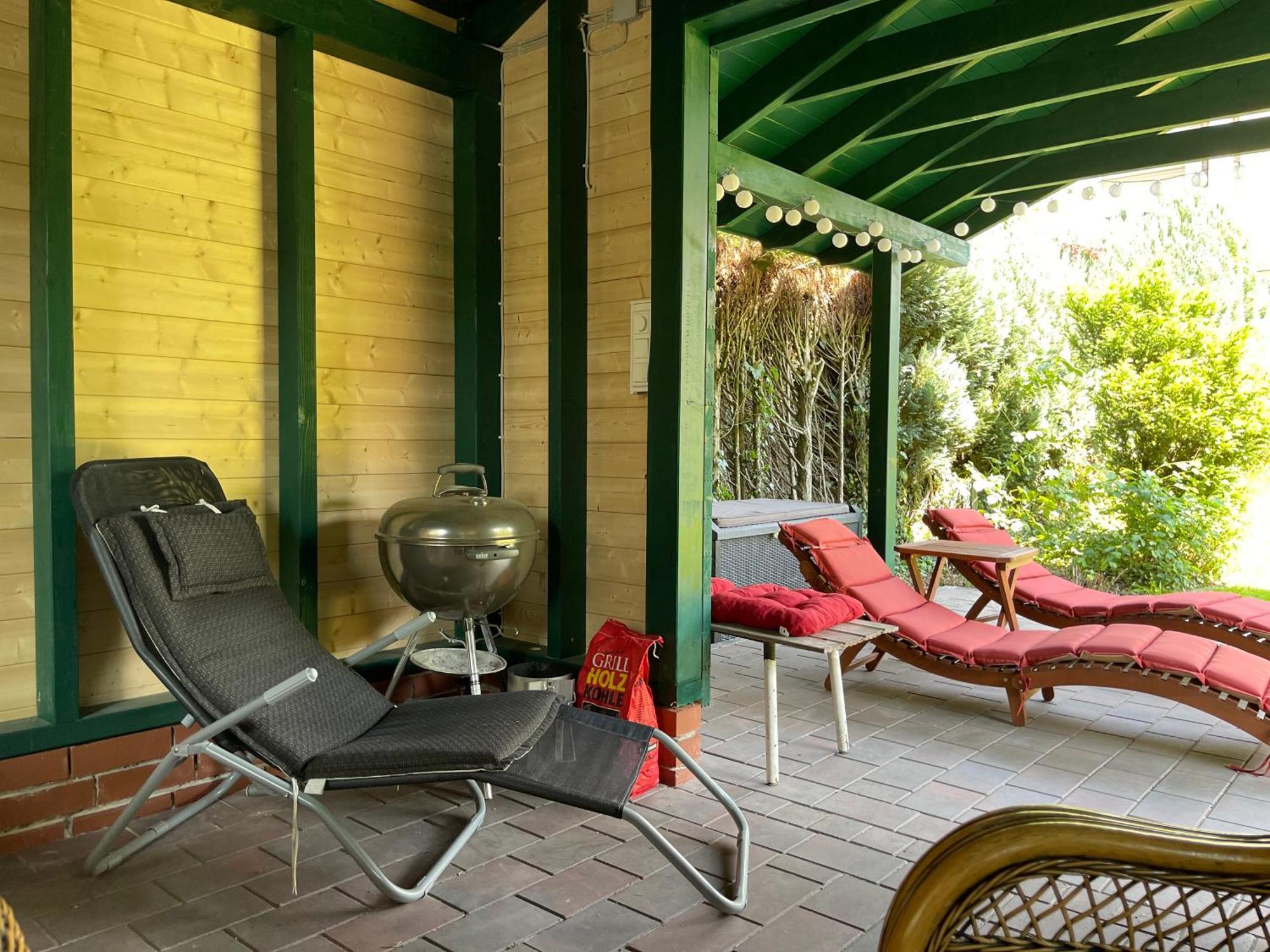 Ferienwohnung Zur Heide ライネ エクステリア 写真
